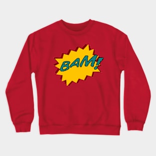 Bam! Comic Book Crewneck Sweatshirt